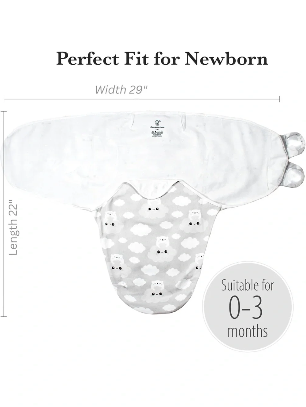 Baby Swaddle Sack organic cotton